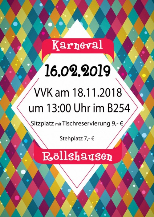 VORMERKEN: TuSpo-Karneval_2019 am 16. Februar