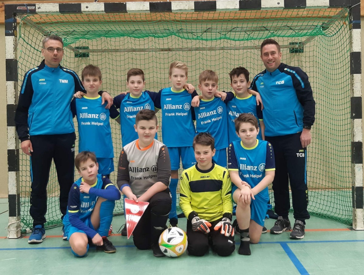 D-1 Jugend: 2. Platz bei der Hallenkreismeisterschaft