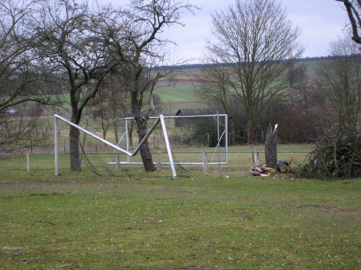 Aus der TuSpo-Geschichte: Sturmschäden auf dem Sportgelände