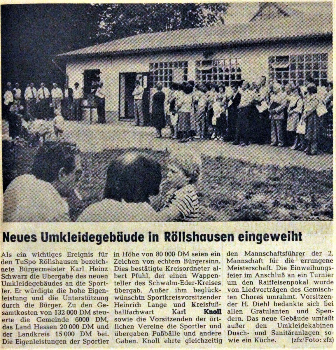 100 Jahre TuSpo Röllshausen - Rückblick