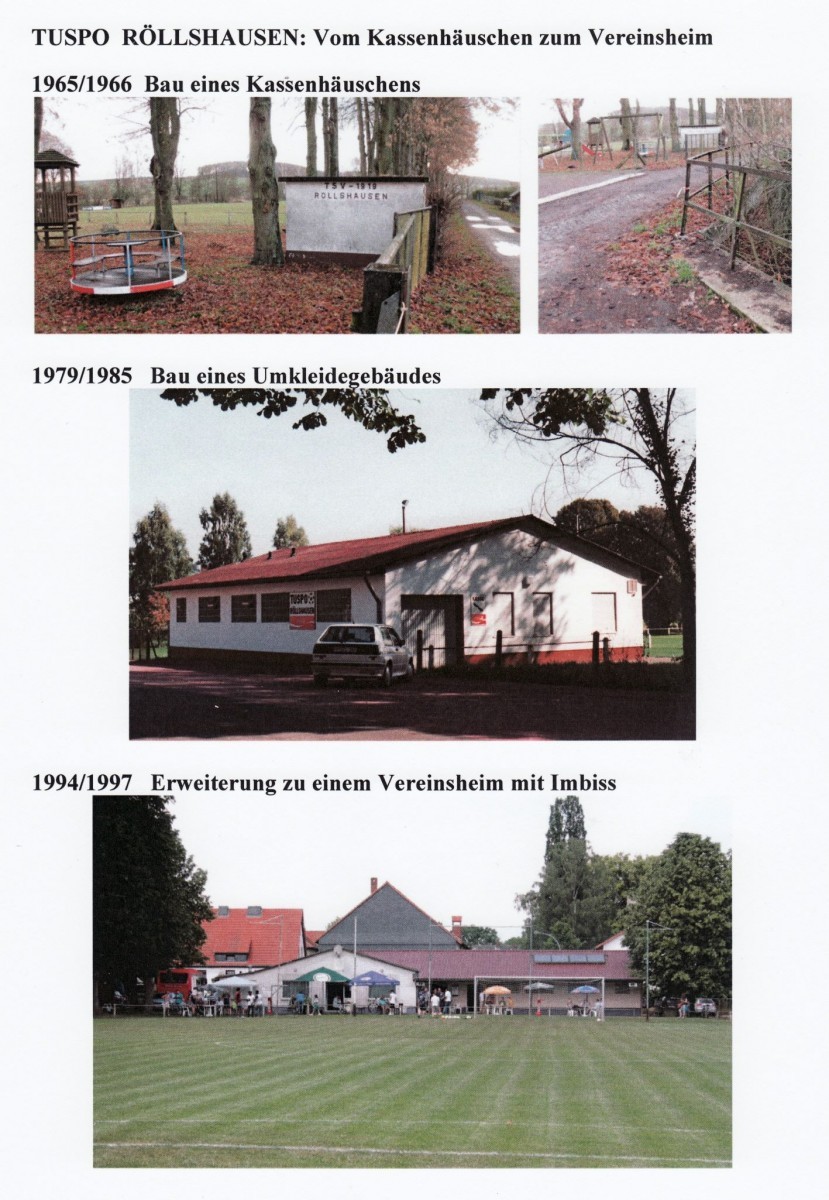 Vom Kassenhäuschen zum Vereinsheim