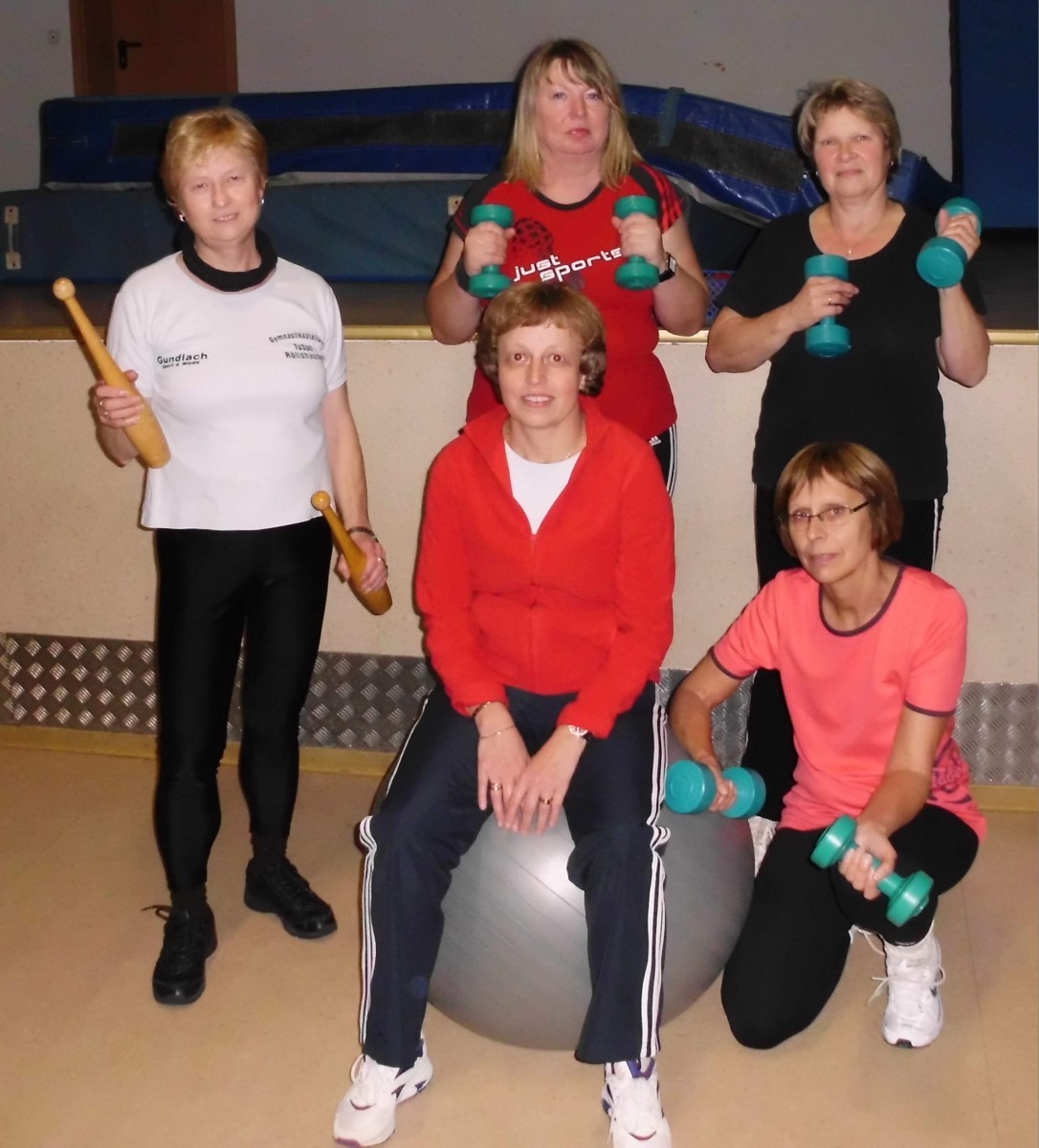 Gymnastikgruppe - eine sehr aktive Abteilung im TuSpo Röllshausen