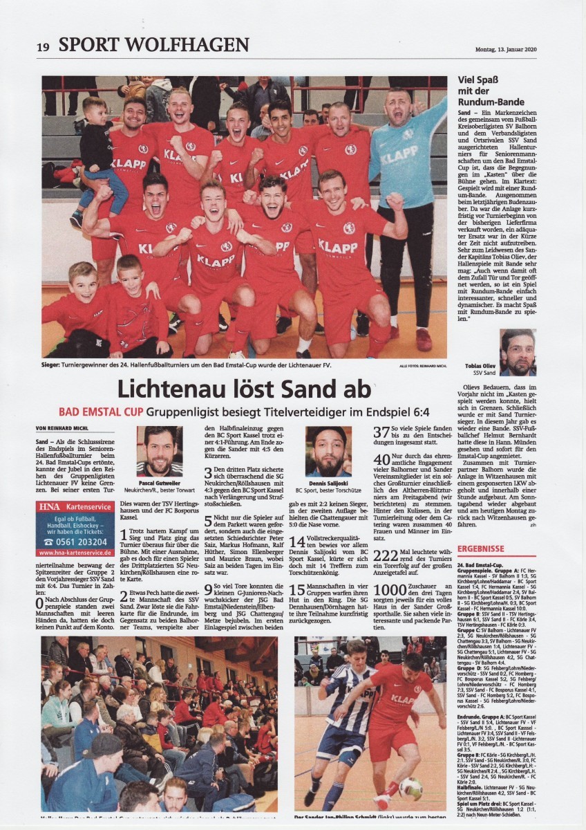 Vor einem Jahr:"Budenzauber" in Bad Emstal-Sand III