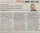 Kommentar von Sebastian Schmidt zur Lage im Amateurfußball