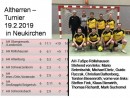 Zweiter Platz bei einem gut besetzten AH-Turnier im Februar 2019