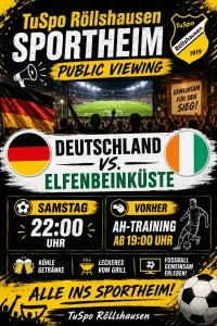 Samstag beim TuSpo !