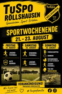 VORANKÜNDIGUNG!