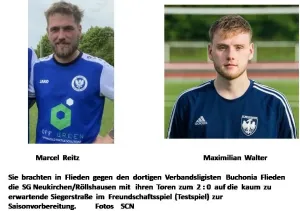 SG Neukirchen/Röllshausen I gewinnt Testspiel beim Verbandsligisten in Flieden