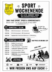 Programm Sportwochenende